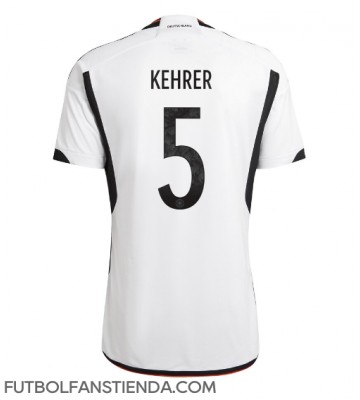 Alemania Thilo Kehrer #5 Primera Equipación Mundial 2022 Manga Corta